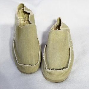 ARIZONA JEAN CO Sanuk Olive Slip-On Shoes NWOT